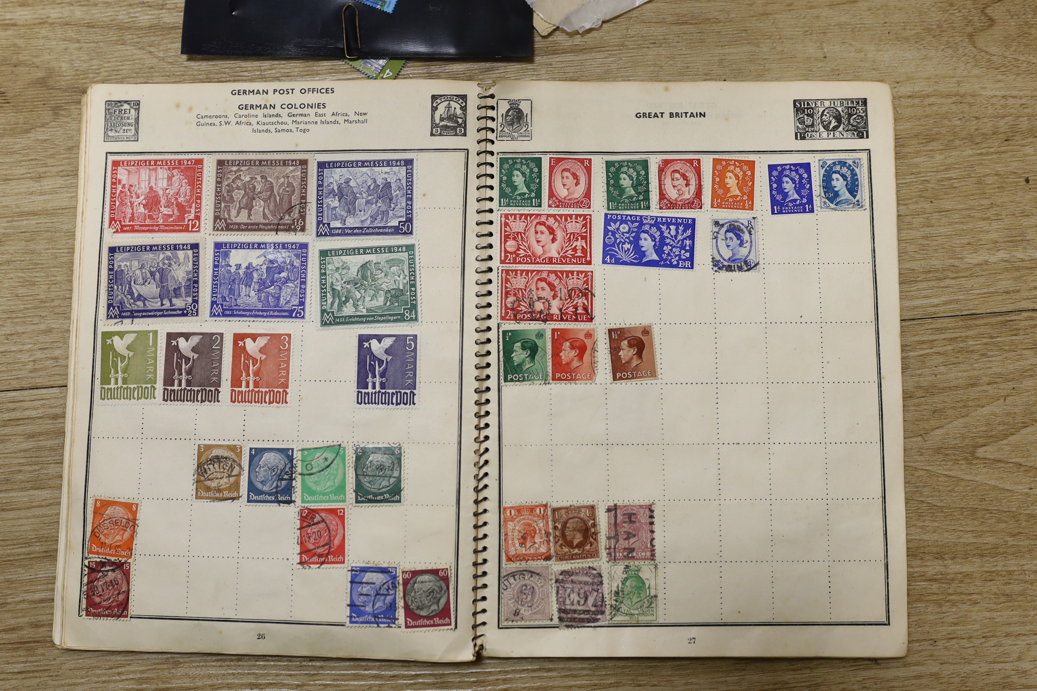 First day covers and other stamps